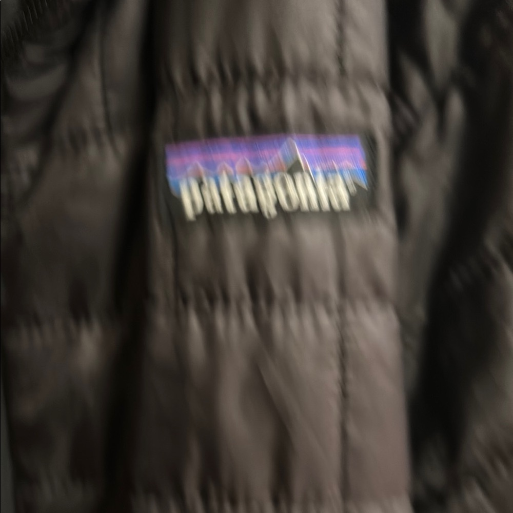 Patagonia Black Puffer Jacket Lightweight Insulated - Picture 3 of 6